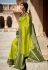 Silk Saree with blouse in Light green colour 1462