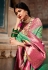 Silk Saree with blouse in Light green colour 1465