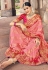 Silk Saree with blouse in Pink colour 5302