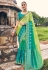 Silk Saree with blouse in Light green colour 5304