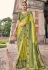 Silk Saree with blouse in Light green colour 5307