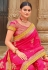 Banarasi silk Saree in Magenta colour 5007