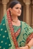 Banarasi silk Saree in Green colour 5011