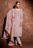 Georgette pakistani suit in Light purple colour 2204