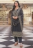 Desai grey silk pakistani suit in Prachi colour 16804