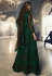 Net long Anarkali suit in Green colour 5401
