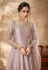 Art silk long Anarkali suit in Light purple colour 4504