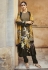 Velvet pant style suit in Brown colour 155393
