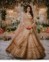 Bollywood Sabyasachi Inspired silk brown bridal lehenga choli