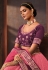 Chinon a line lehenga choli in Pink colour 507