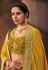 Chinon a line lehenga choli in Beige colour 503