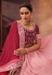 Chinon a line lehenga choli in Pink colour 504