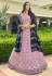 Georgette a line lehenga choli in Pink colour 2191