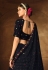 Georgette a line lehenga choli in Navy blue colour 2173