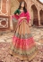 Banarasi silk a line lehenga choli in Beige colour 10196