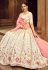 Georgette circular lehenga choli in Beige colour 2211