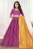 Viscose jacquard circular lehenga choli in Light purple colour 11051