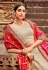 Georgette a-line lehenga choli in Beige colour 8001