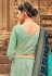 Georgette a line lehenga choli in Pista green colour 8002