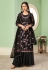 Black georgette pakistani suit 2050C