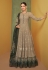 Brown georgette long anarkali suit 5218