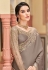 Grey silk saree with blouse 1003