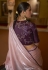 Light pink organza saree with blouse 2022