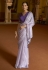 Light purple organza saree with blouse 2023