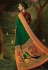 Brasso Saree with blouse in Green colour 15049c