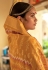 Silk Saree with blouse in Mustard colour 526B