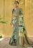 Silk Saree with blouse in Grey colour 5501