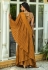 Georgette designer Saree in Mustard colour ACU7620