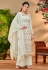 Pista green viscose georgette palazzo suit 10111