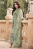 Pista green viscose pant style suit 16071