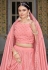 Georgette circular lehenga choli in Pink colour 154