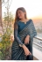 Bollywood model georgette blue sequins saree