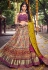 Silk readymade circular lehenga choli in Multicolor colour 102