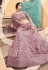 Net a line lehenga choli in Pink colour 2084A