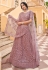 Net a line lehenga choli in Pink colour 2084A