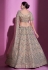 Crepe a line lehenga choli in Beige colour 34007