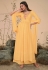 Georgette palazzo suit in Yellow colour 4831