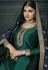 Prachi desai Silk georgette palazzo suit in green colour 63875