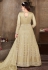 Net abaya style Anarkali suit in Mustard colour 626C