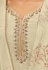 Georgette pakistani suit in Beige colour 2045D