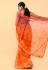 Cotton Saree with blouse in Pink colour 404