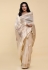 Cotton Saree with blouse in Cream colour 503