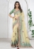 Silk Saree with blouse in Yellow colour 6909