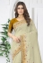 Silk Saree with blouse in Beige colour 6912