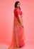 Chiffon light weight Saree in Pink colour 6016