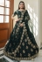 Organza circular lehenga choli in Green colour 2401